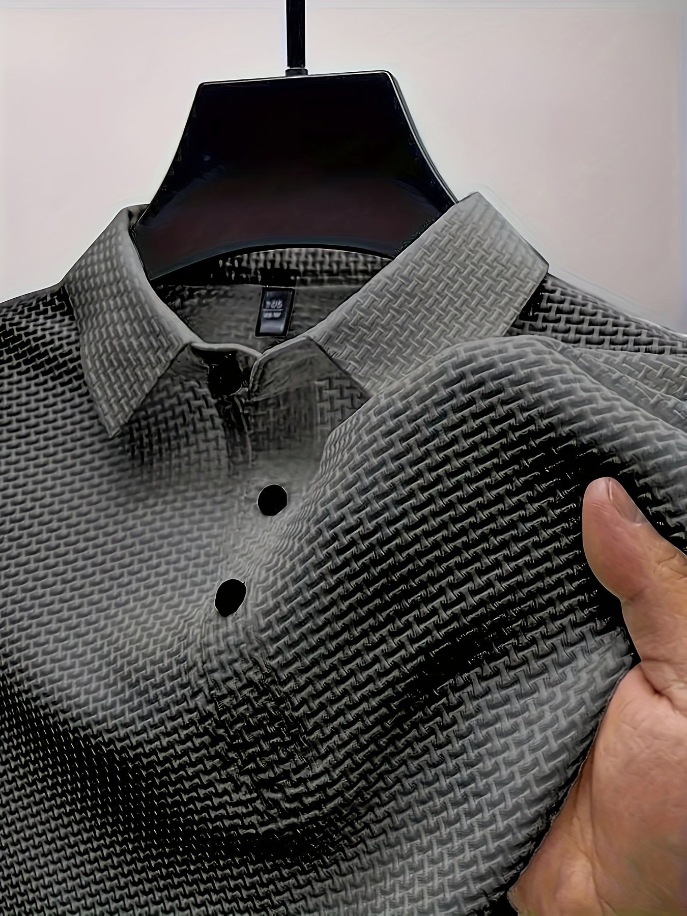 2024 New Jacquard Sports Casual  Shirt