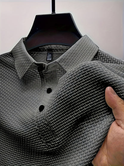 Jacquard Sports Casual  Shirt