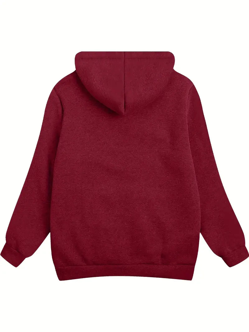 Cozy Fuzzy Hooded Jacket for Women