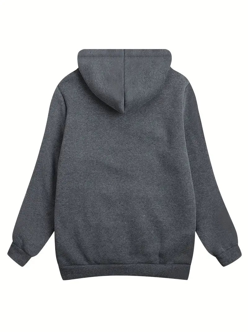 Cozy Fuzzy Hooded Jacket for Women