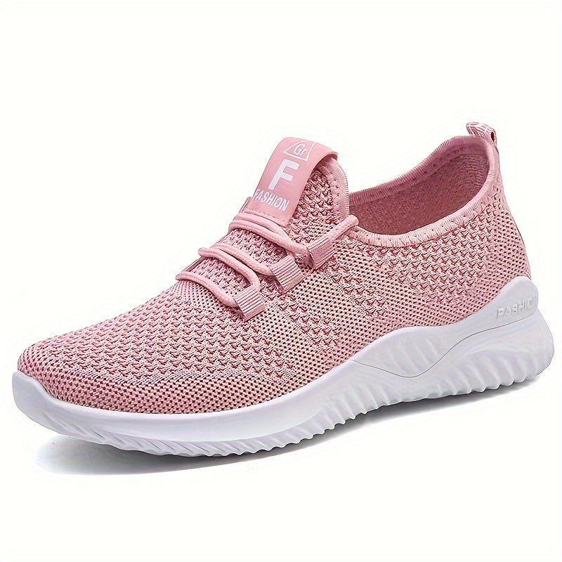 Women's Casual Slip-On Sneakers, Lightweight Soft Sole Sporty Trainers