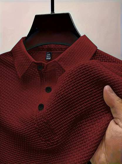 2024 New Jacquard Sports Casual  Shirt