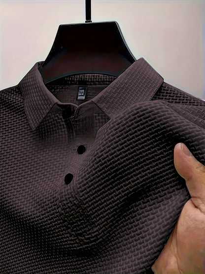 2024 New Jacquard Sports Casual  Shirt