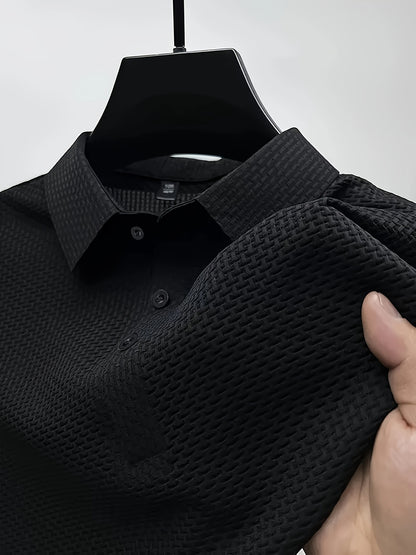 2024 New Jacquard Sports Casual  Shirt