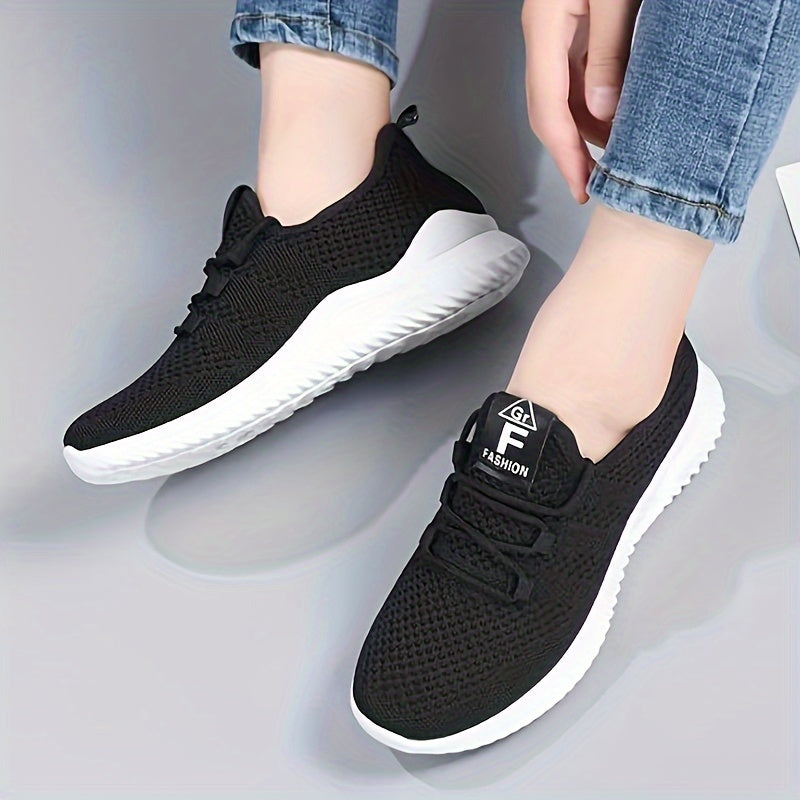 Women's Casual Slip-On Sneakers, Lightweight Soft Sole Sporty Trainers