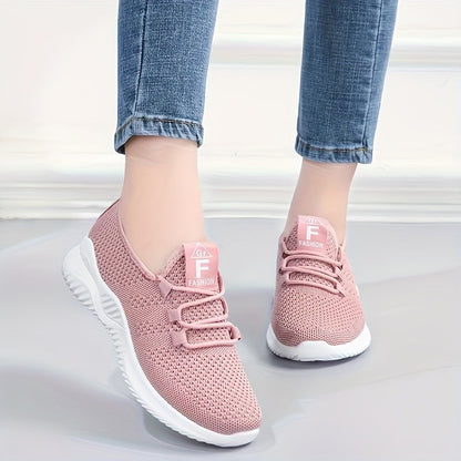 Women's Casual Slip-On Sneakers, Lightweight Soft Sole Sporty Trainers