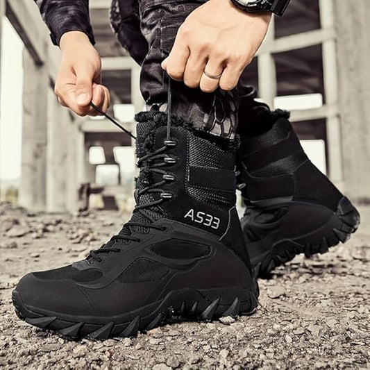 Men's Boots Wear-resistant Non-slip Comfortable Outdoor Shoes For Hiking Climbing Hunting Trekking, Men's Footwear