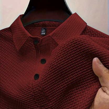 2024 New Jacquard Sports Casual  Shirt