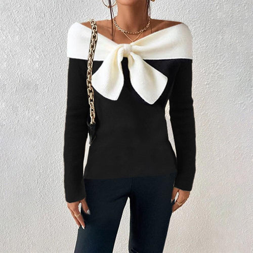 Zoe™ - Elegant V-Neck Sweater