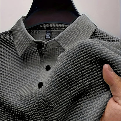 2024 New Jacquard Sports Casual  Shirt