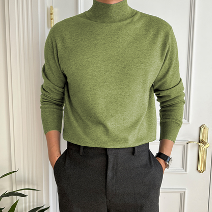 James™ - Comfortable Cashmere Turtleneck Sweater