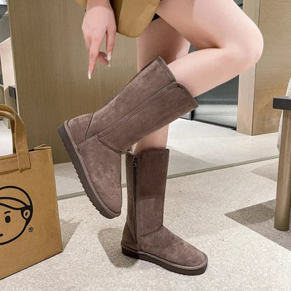 Ellie™ - Warm Waterproof Zipper Boots