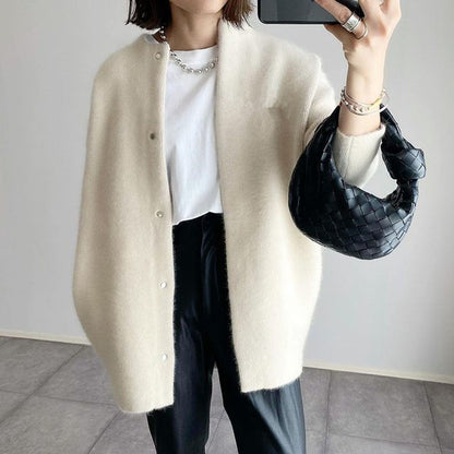 Adèle | Elegant Cashmere Knit Cardigan