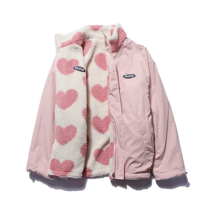 Mia™ - Super Comfy Double Sided Heart Jacket (Unique Collection)