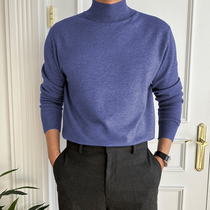 James™ - Comfortable Cashmere Turtleneck Sweater