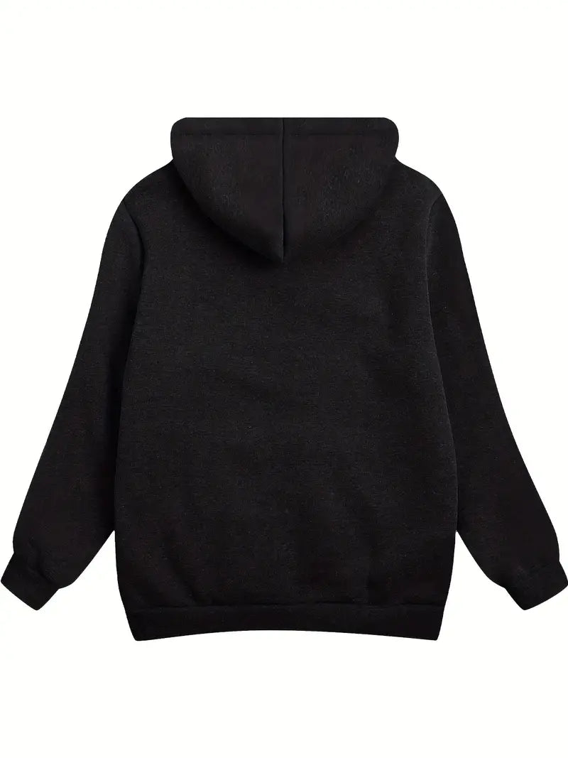 Cozy Fuzzy Hooded Jacket for Women