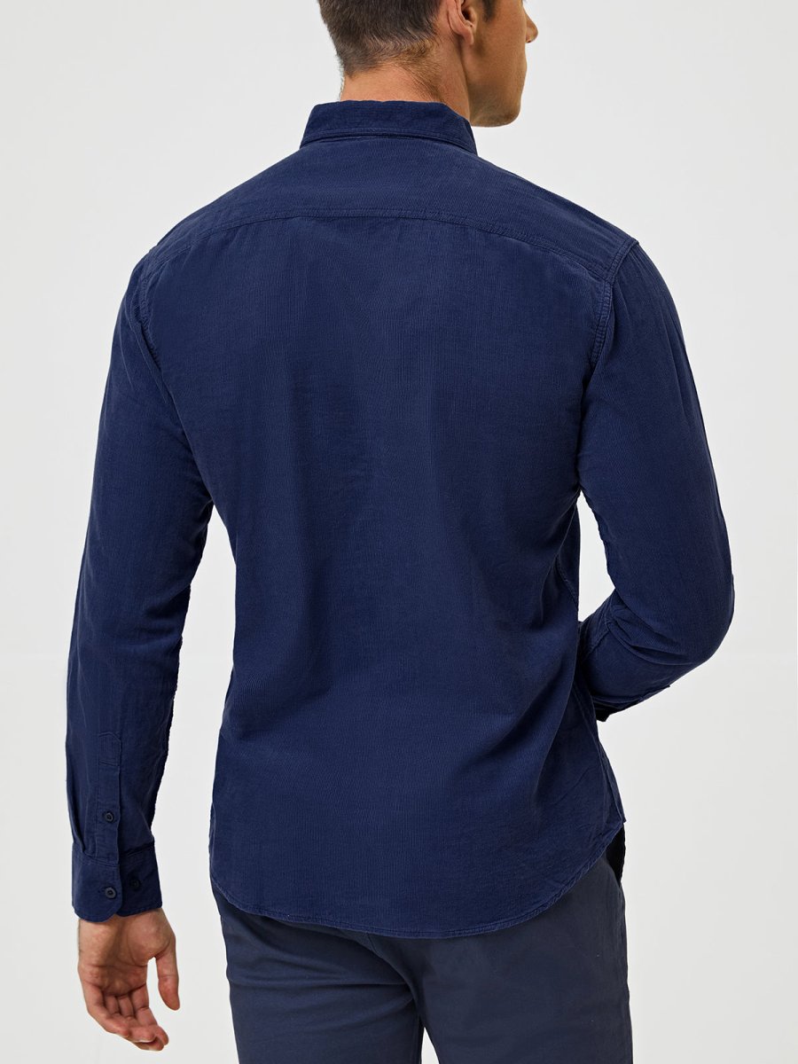 Samuel™ - Classic Comfortable Multi-Pocket Corduroy Long Sleeve Shirt