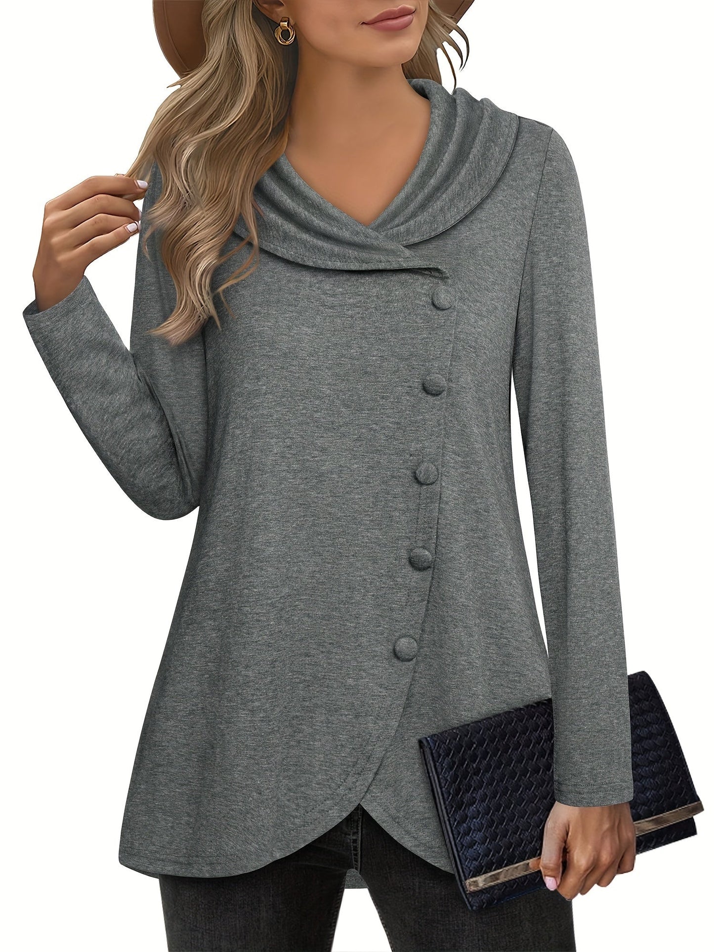 Women's Sweatshirts, Long Sleeve Pullovers, Tunics, Tops, Fall And Winter