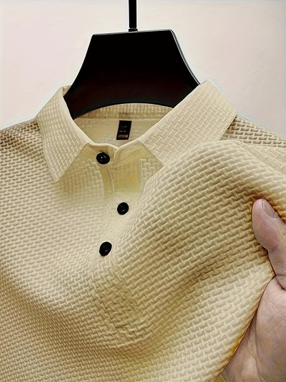 2024 New Jacquard Sports Casual  Shirt