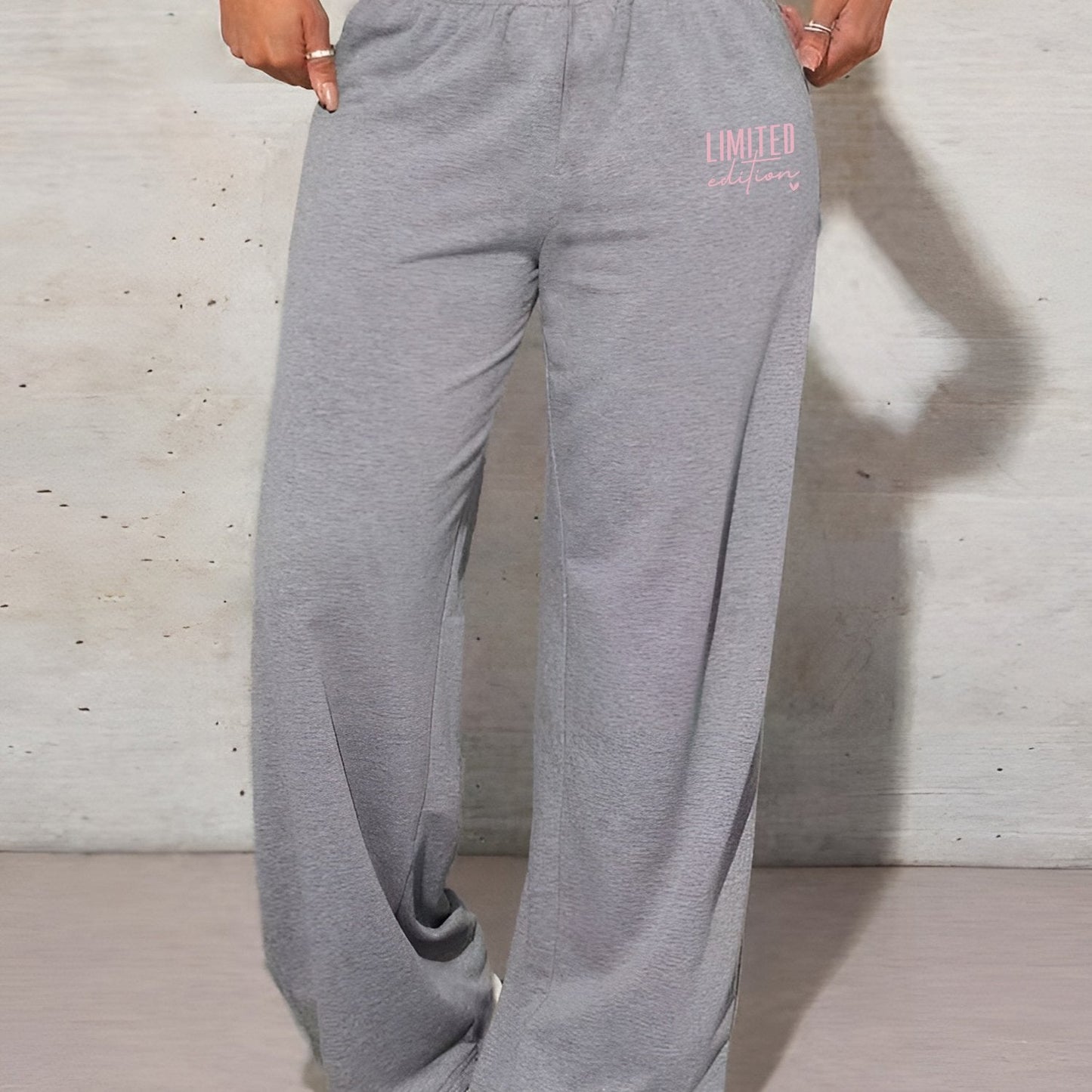 Culture Logo Sweatpants - Women's High-Waisted, Fall/Winter