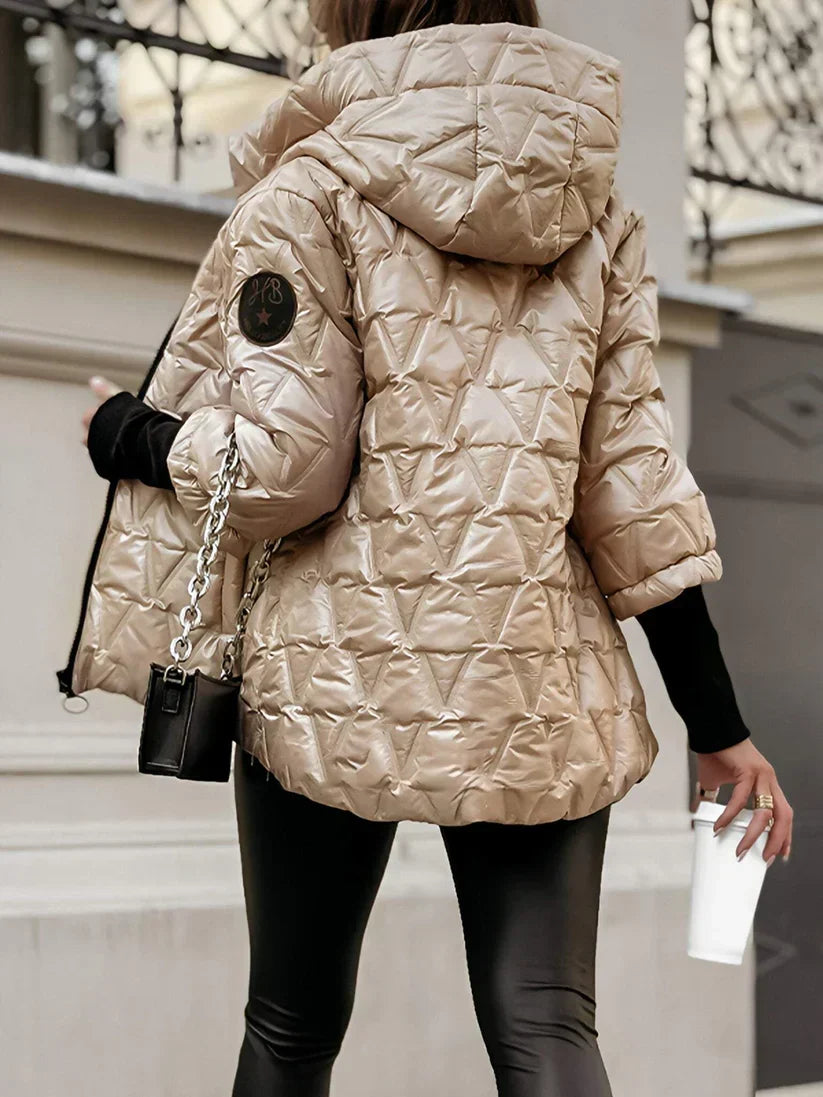 Michelle® Quilted Puffer Jacket