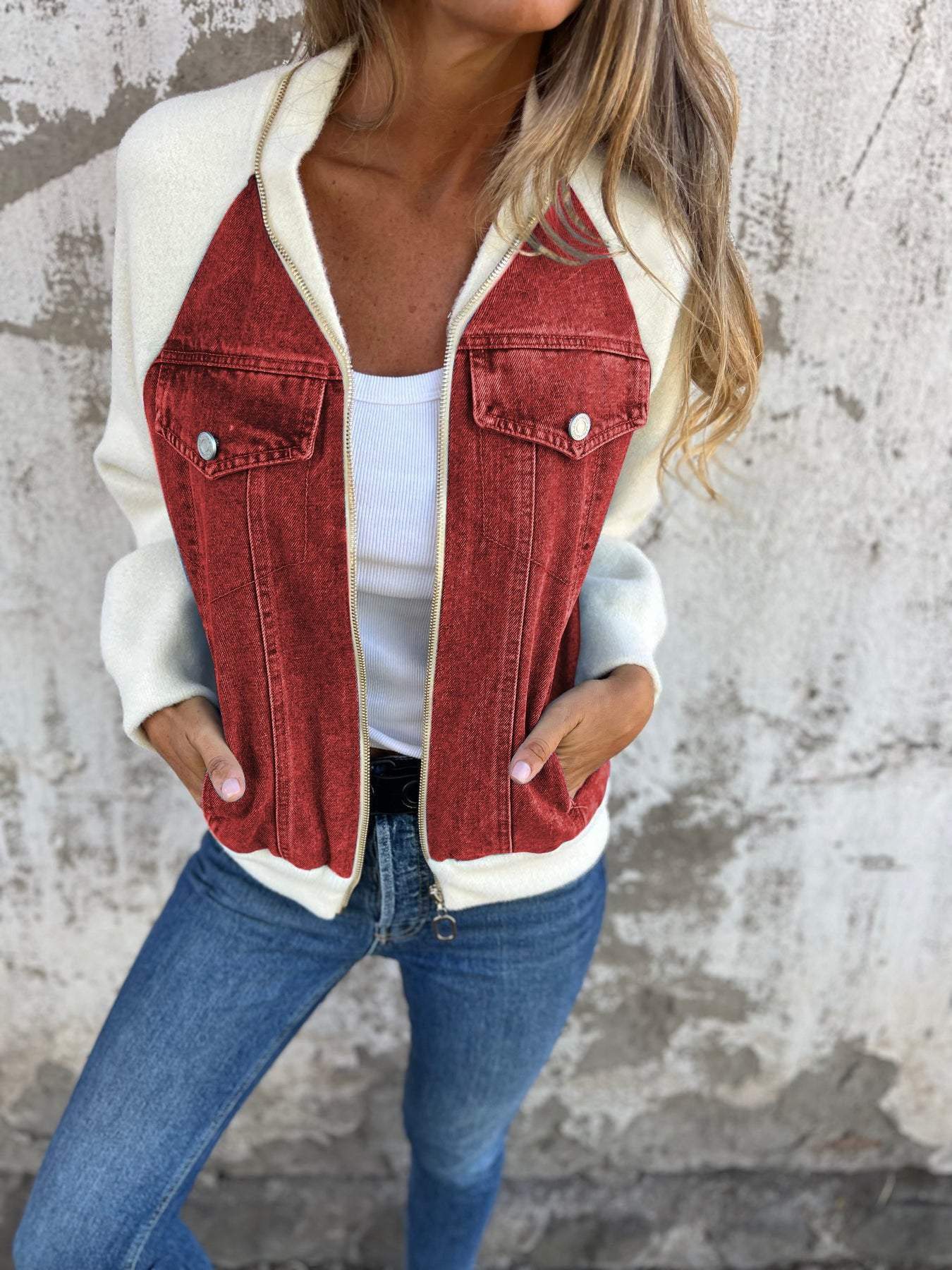 Zoe™ - Stylish Denim Jacket