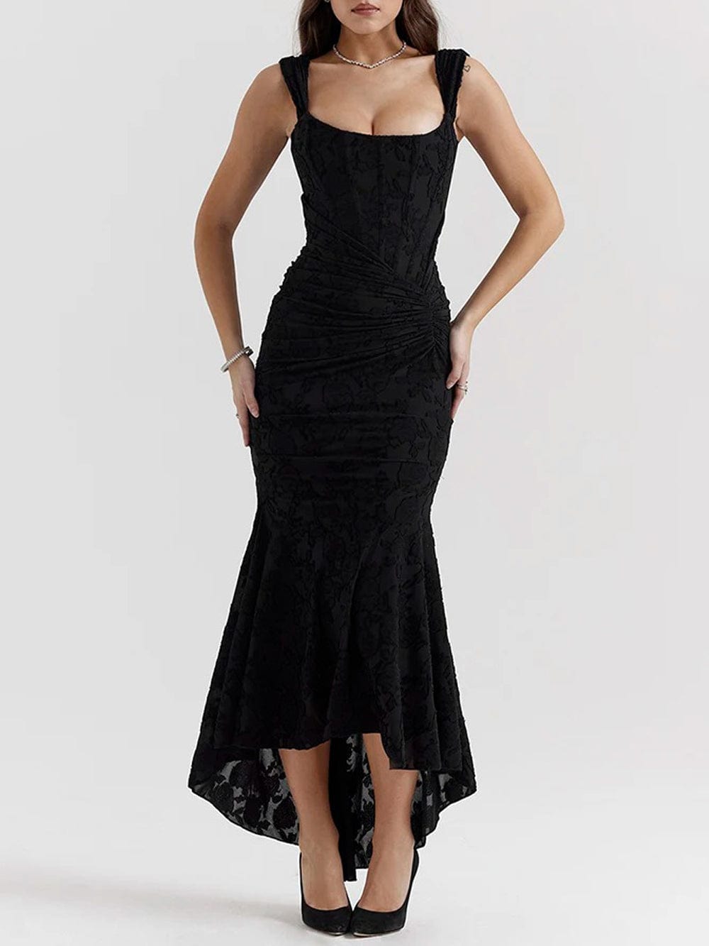 Lina™ - Elegant Handcrafted Dress